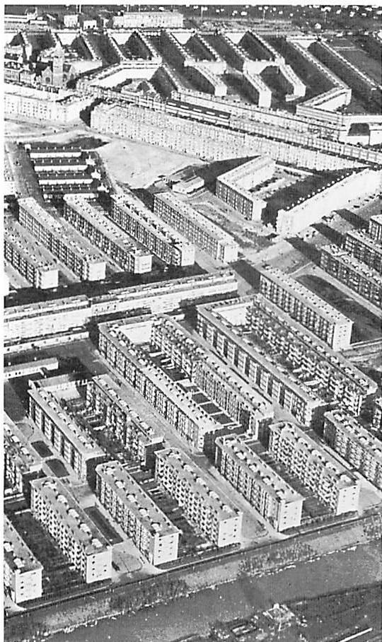 Tract of post-war apartments, Amsterdam