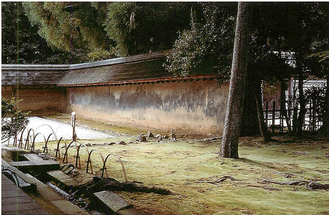 The back garden at Ryo-an-ji temple, Kyoto, was created in a world-view dominated by an organic view of order.