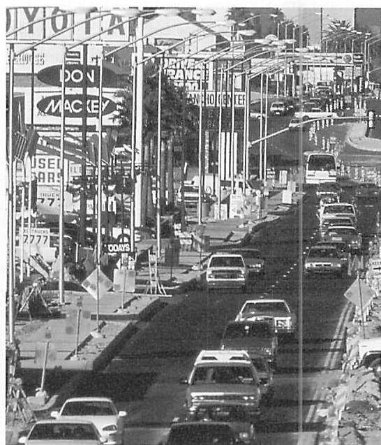 Speedway Boulevard in Tucson, Arizona