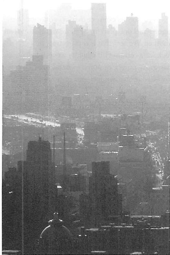 Downtown Shanghai, ugly but still dynamic, the throb of human existence