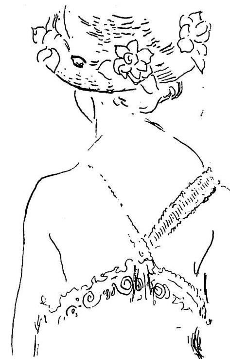 Matisse drawing—with beautifully developed levels of scale