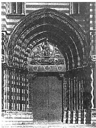 Figure C: Gothic door with its surround