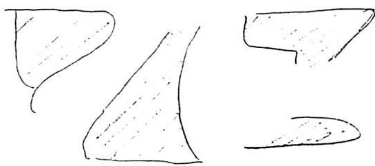 Amorphous figures in the futuristic chair