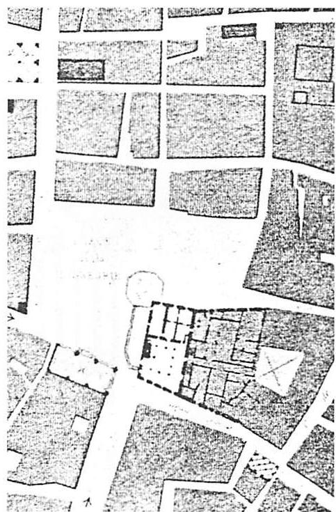 Roughness in a town plan