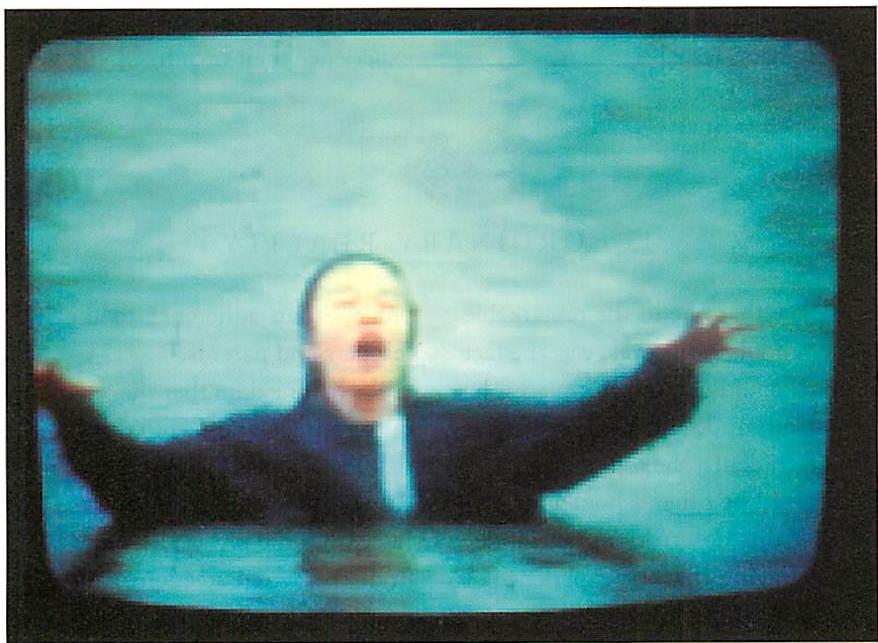 The students' film, expressing their feeling about the school